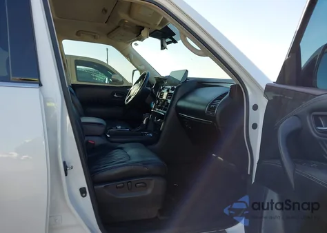 2022 Nissan Armada Platinum 2Wd z USA, uszkodzony, nr VIN JN8AY2DA7N9390176